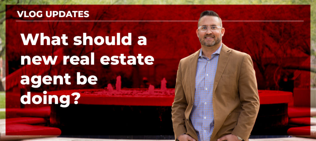 What should a new real estate agent be doing? Feature Image